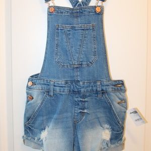 Overall Shorts